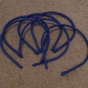 NWOT Blue headbands